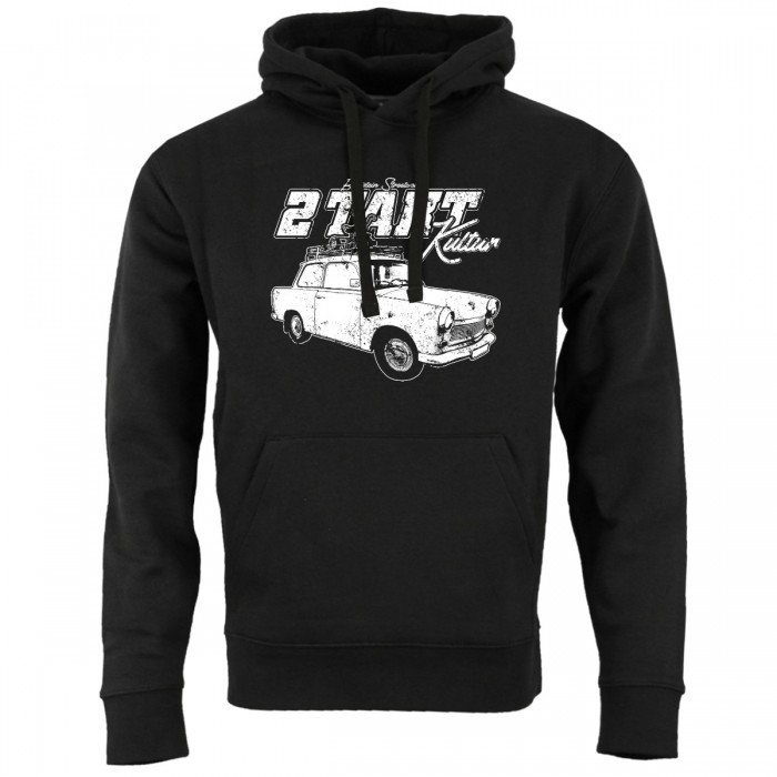 Kapuzensweatshirt mit Trabant-Motiv samt Dreirad