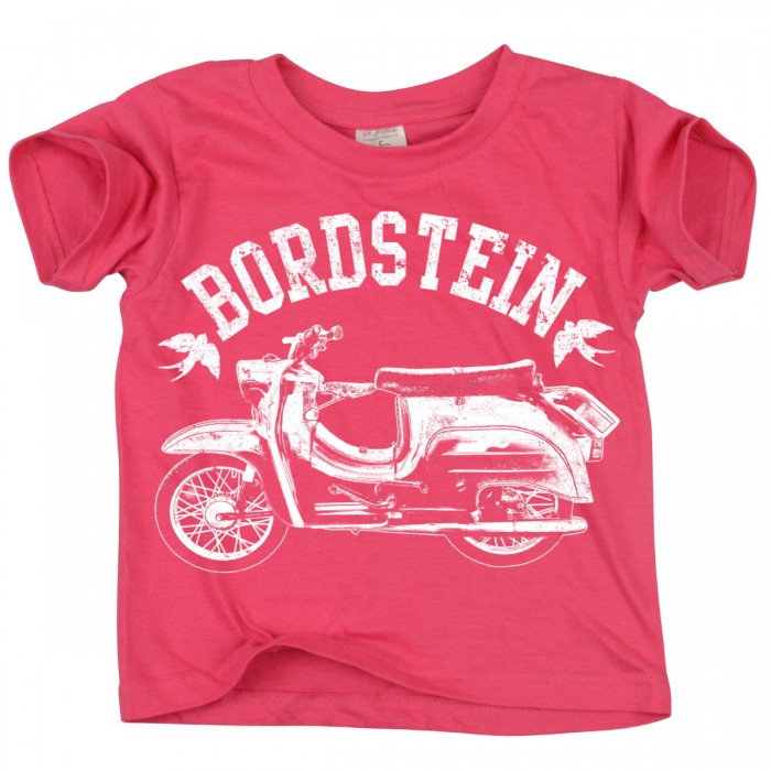 Kinder T-Shirt Bordstein Schwalbe Pink