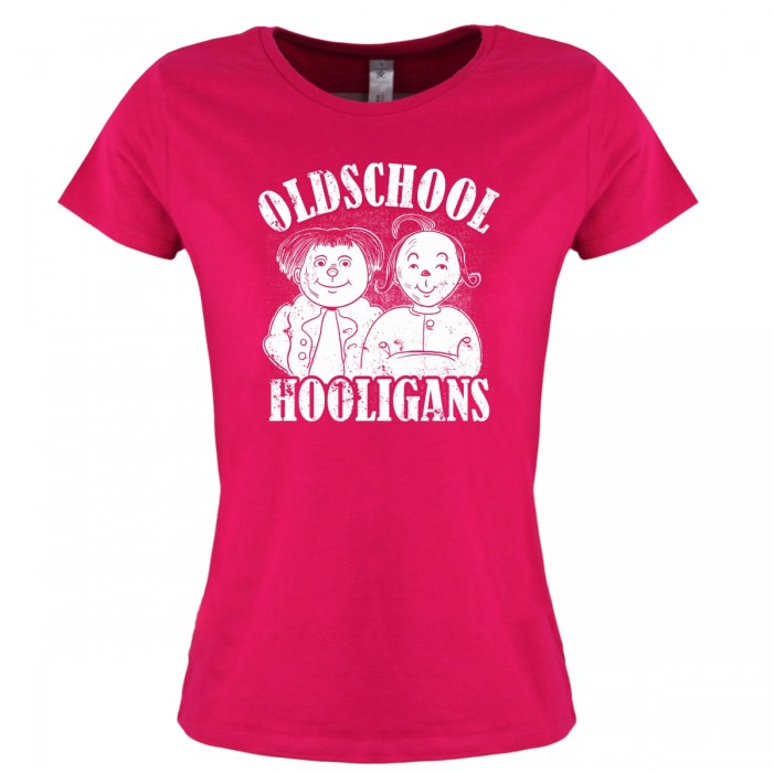 Oldschool Hooligans Frauen T-Shirt Pink