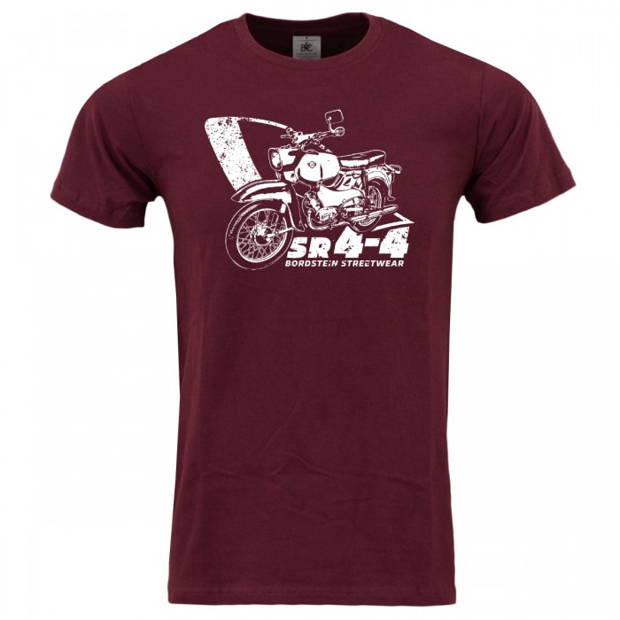 Männer T-Shirt mit Simson SR4-4 Habicht Motiv