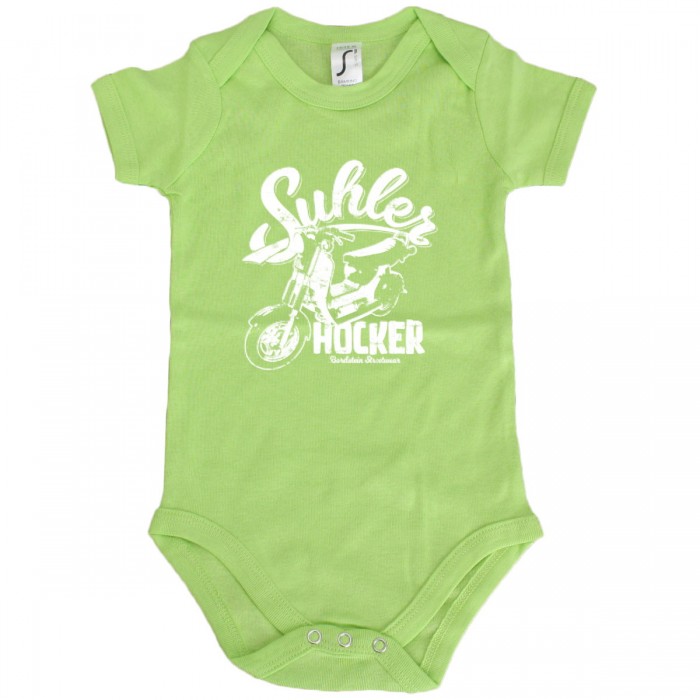 Suhler Hocker Baby Body Grün