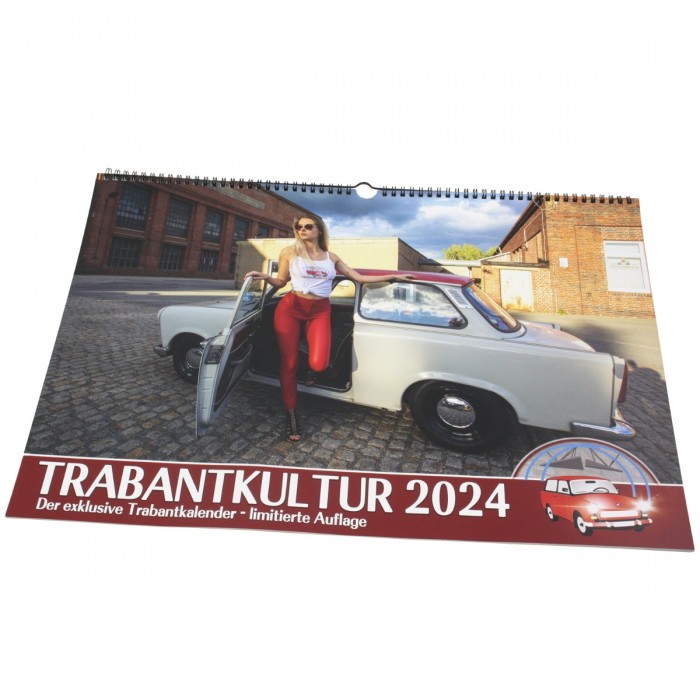 Trabant Kultur Wand Kalender 2024