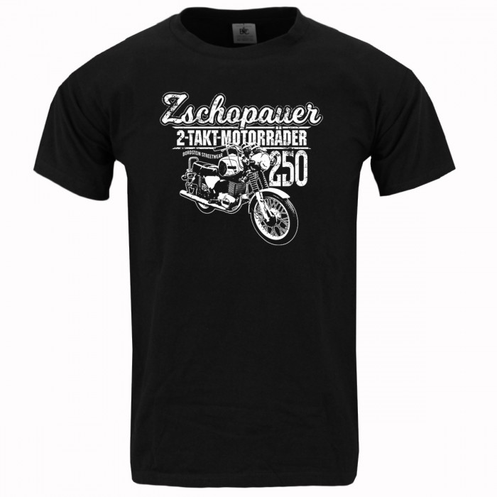TS 250 Zschopauer 2 Takt Motorrad Herren Shirt